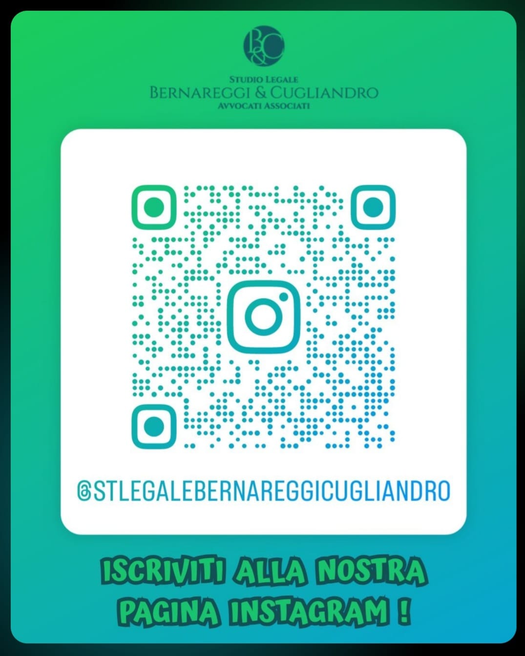 Pagina Instagram Studio Legale