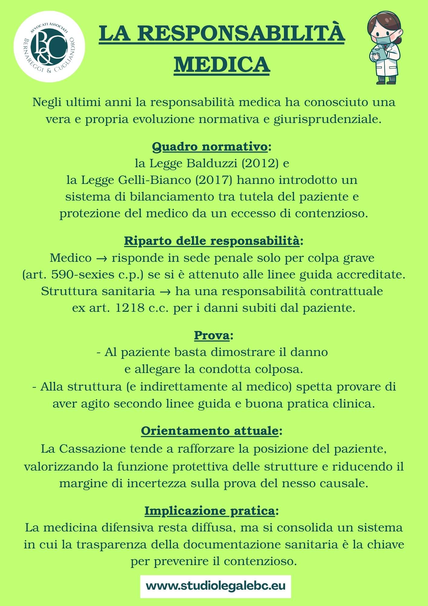 Responsabilità medica