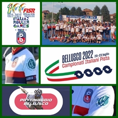 Trionfo del Pattinaggio Bellusco ai Campionati Italiani Pista 2022